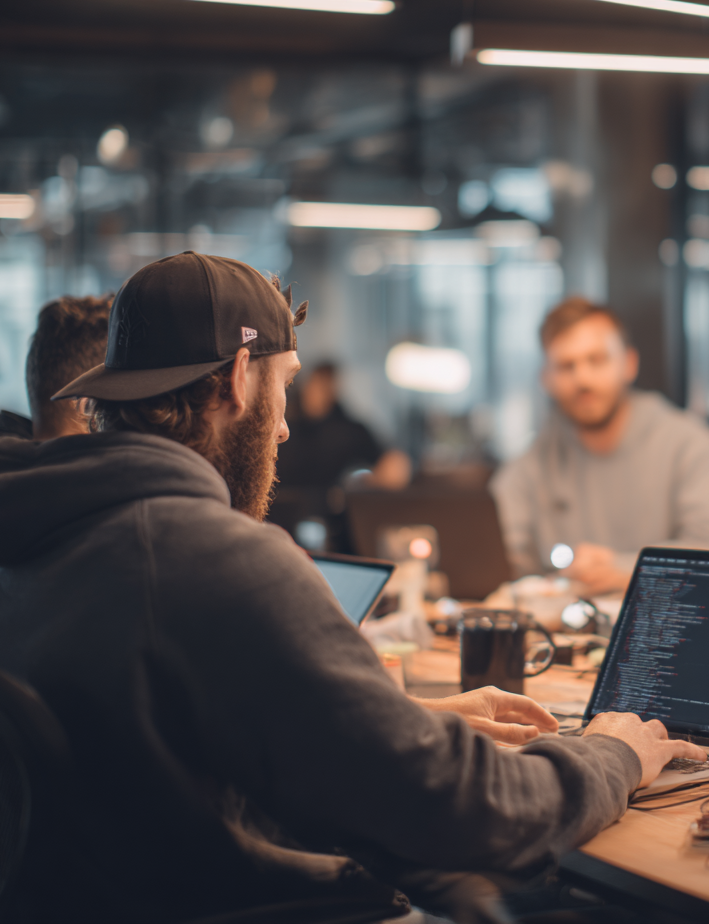 Fintech mobile dashboard mockup with secure charts